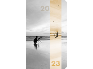 Ημερολόγιο εβδομαδιαίο "Silhouette"_C 7x10.5cm 2023 με σκληρό εξώφυλλο